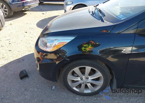 2014 Hyundai Accent Gls z USA, uszkodzony, nr VIN KMHCU4AE5EU710476